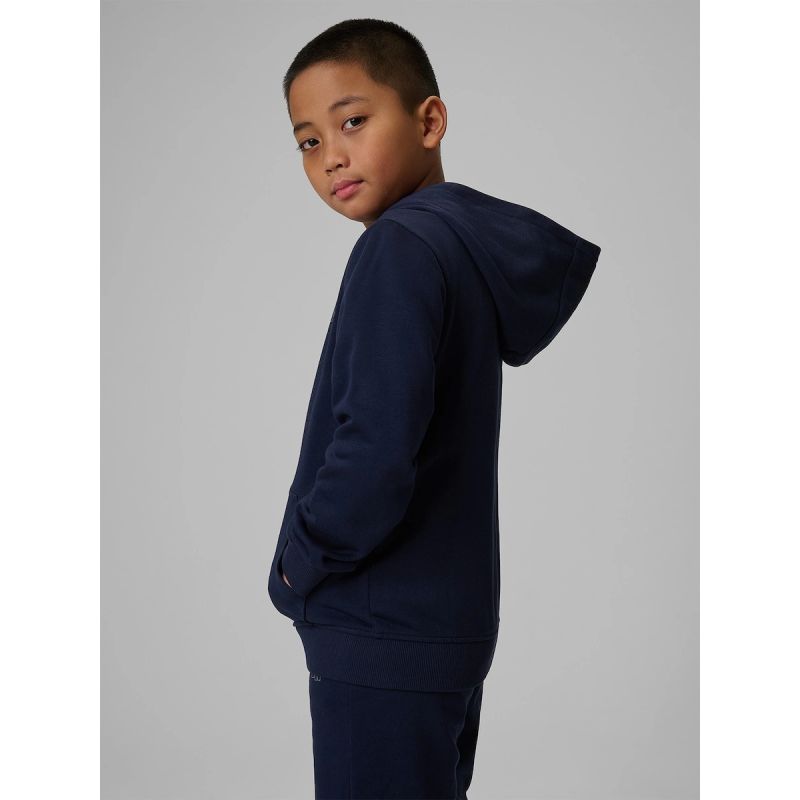 4F Boy's regular hooded sweatshirt gyerek kapucnis pulóver 4FJRMM00TSWSM2747-31S