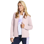 Skechers The Hoodless Hoodie GoWalk Shine Jacket lila kapucnis pulóver