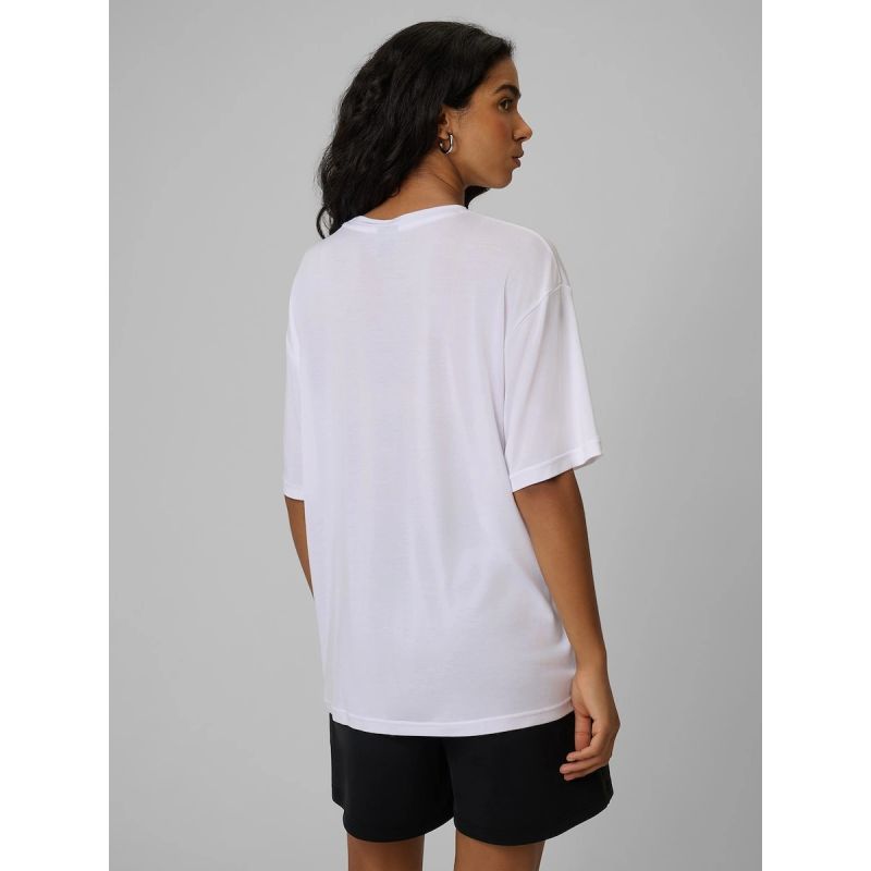 4F Women's loose plain T-shirt póló