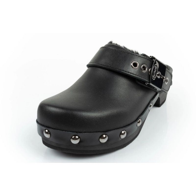 Scholl Iconic W Clogs fekete clogs, slides