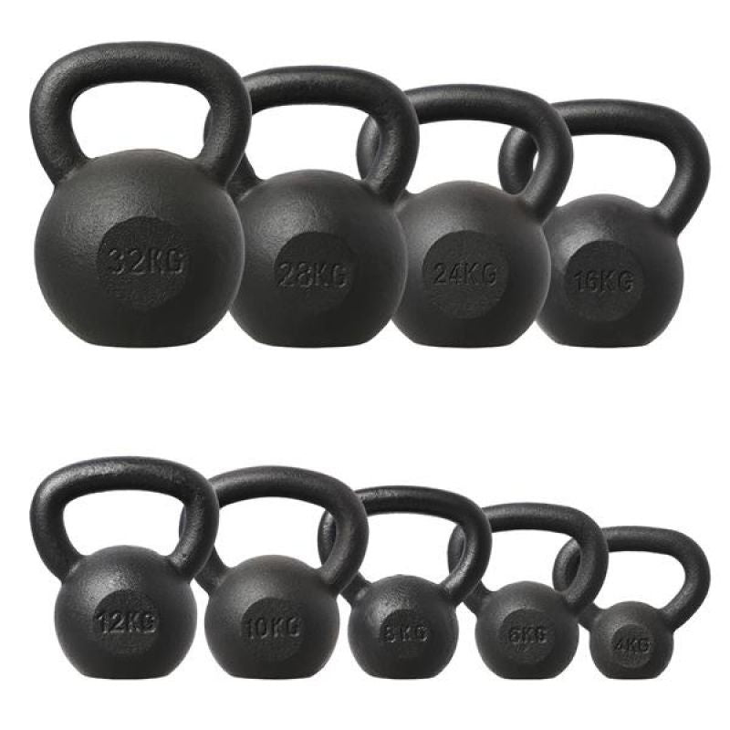 HMS Cast iron kettlebell KZG08 8kg fekete kiegészítő 17-64-012