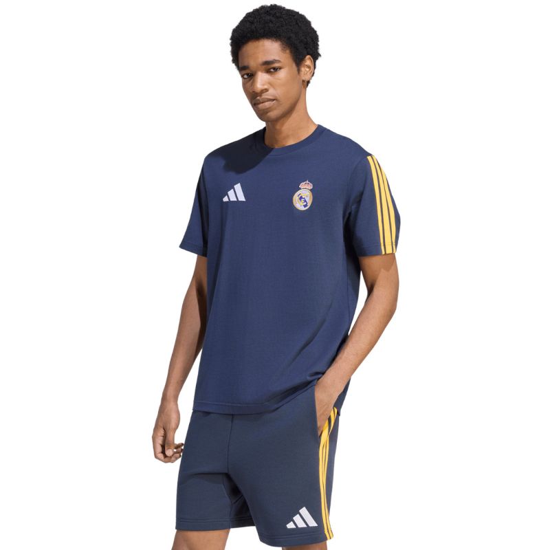 Adidas Real Madrid Men's T-Shirt Navy kék póló