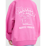 Girls' sweatshirt with hood, open, 4F 4FJRAW25TSWSF2439-54S kapucnis pulóver
