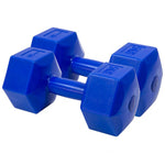 Inny EB FIT composite dumbbell set 2x5kg navy blue 1027050 Kiegészítő