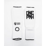 MASTERS FIGHT EQUIPMENT Flexible shin guards NS-B1 "ONE PUNCH" fekete védőfelszerelés 081256-01M