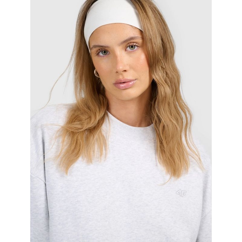 Unzipped sweatshirt without hood 4F