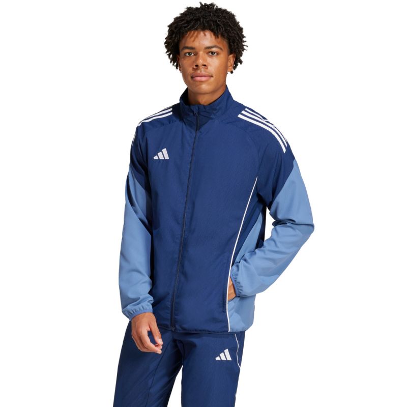 Men's adidas Tiro 25 Competition Presentation sweatshirt navy JI6564 kék pulóver