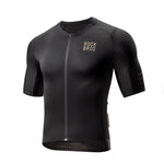 Rockbros Diamond Short Sleeve Cycling Jersey Size M - Black czarny \ m póló