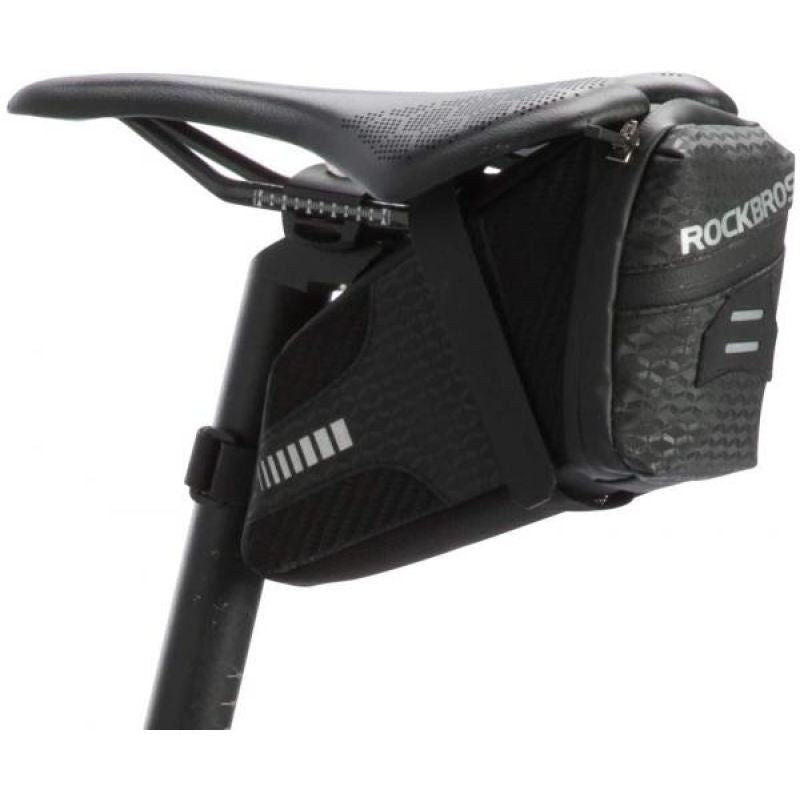 Rockbros saddle 1.5l, black fekete táska