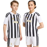 adidas Juventus 26/27 kids' jersey white and black