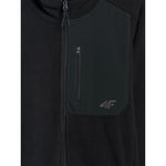 4F Men’s Regular-Fit Fleece with Stand-Up Collar 3xl férfi polár pulóver 4FWAW25TFLEM414-20S