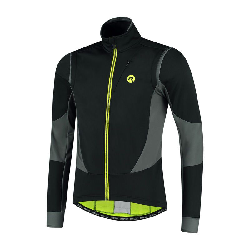 Rogelli BRAVE winter /fluorescent fekete dzseki