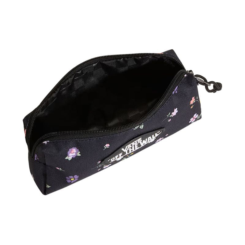 Vans Old Skool Pencil Case Black/Flower fekete ceruzatartó VN000H58HTL1
