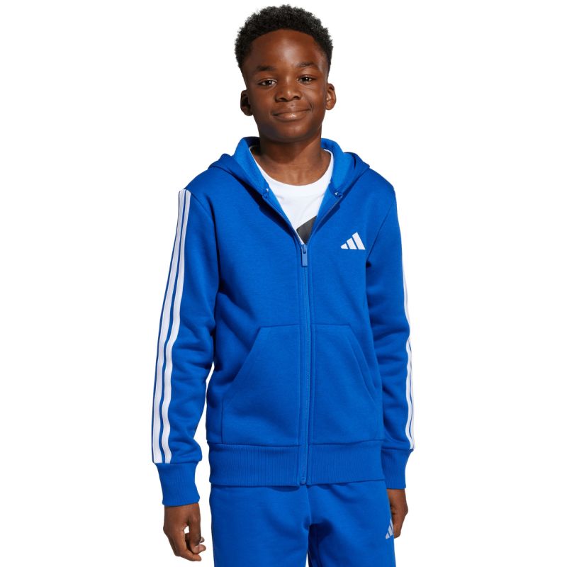 adidas Essentials Full-Zip Hoodie for Kids Blue JY4977 General