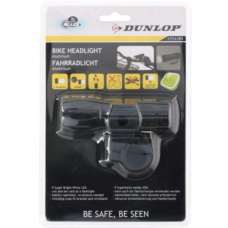 Dunlop Bike Headlight 9 LED kiegészítő 41688