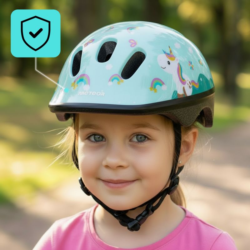 Meteor Pony Jr. Bike Helmet KS06 S 48-52 cm uniw helmets