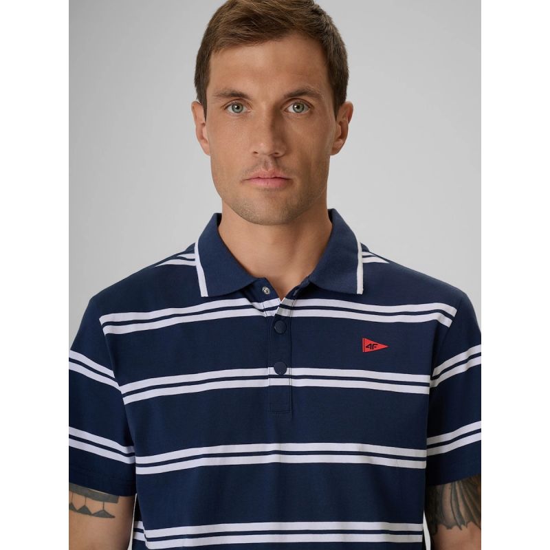 Men's regular póló shirt 4F