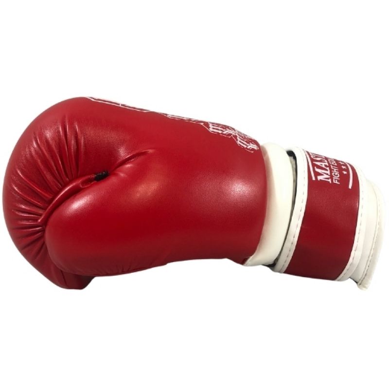 MASTERS FIGHT EQUIPMENT ROSM-FIGHT Open Gloves (WAKO APPROVED) piros kesztyű 01518-02WM