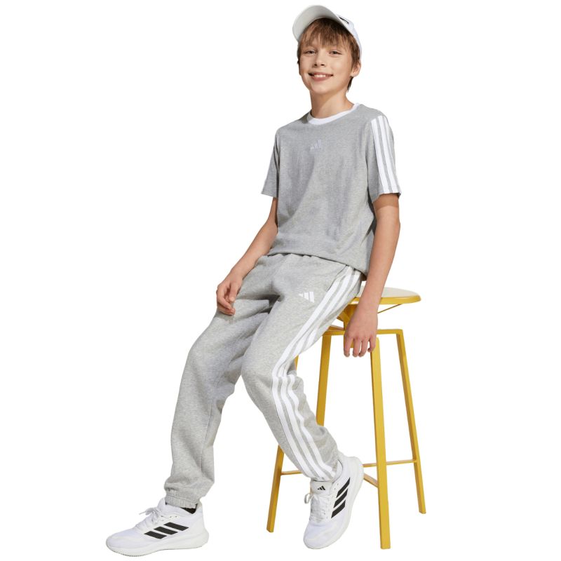 adidas Essentials Light Gray Kids' JY4995 128 cm nadrág