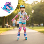 Meteor Roller Skates S 30-33 Loky Pink/Blue