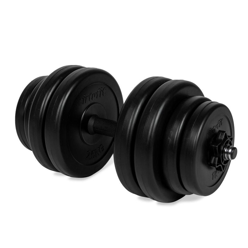 Virtufit Adjustable Dumbbell - Vinyl - 15 Kg General