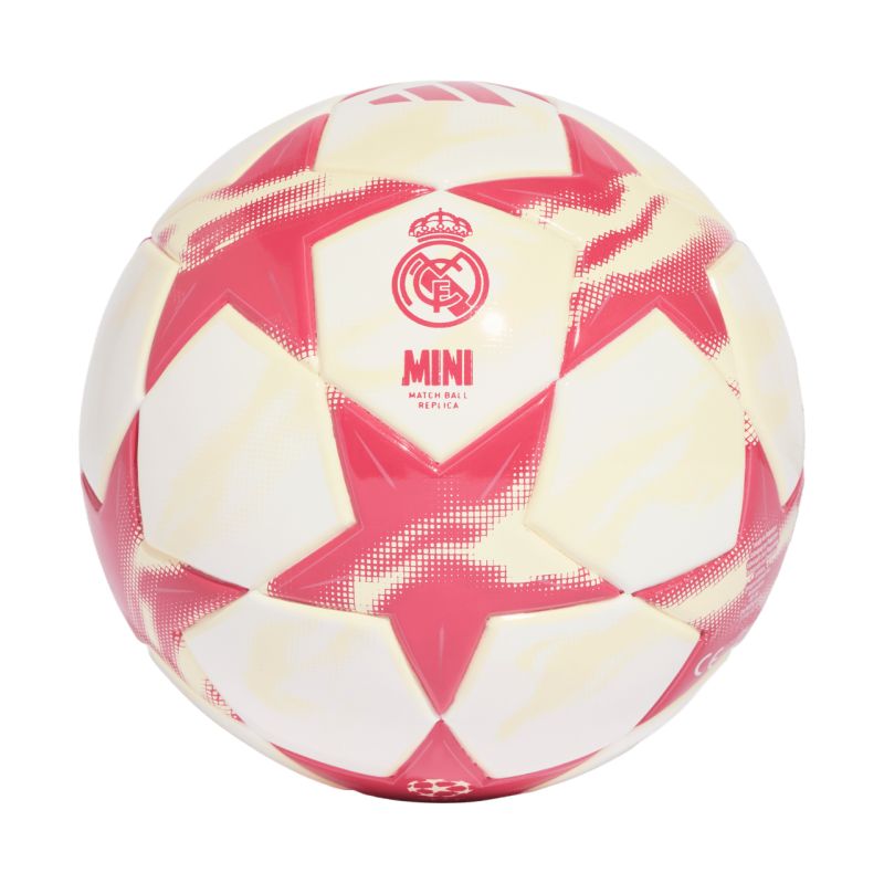 Adidas UEFA Champions League 26/27 Real Madrid Mini White-Pink rózsaszín labda KE5107