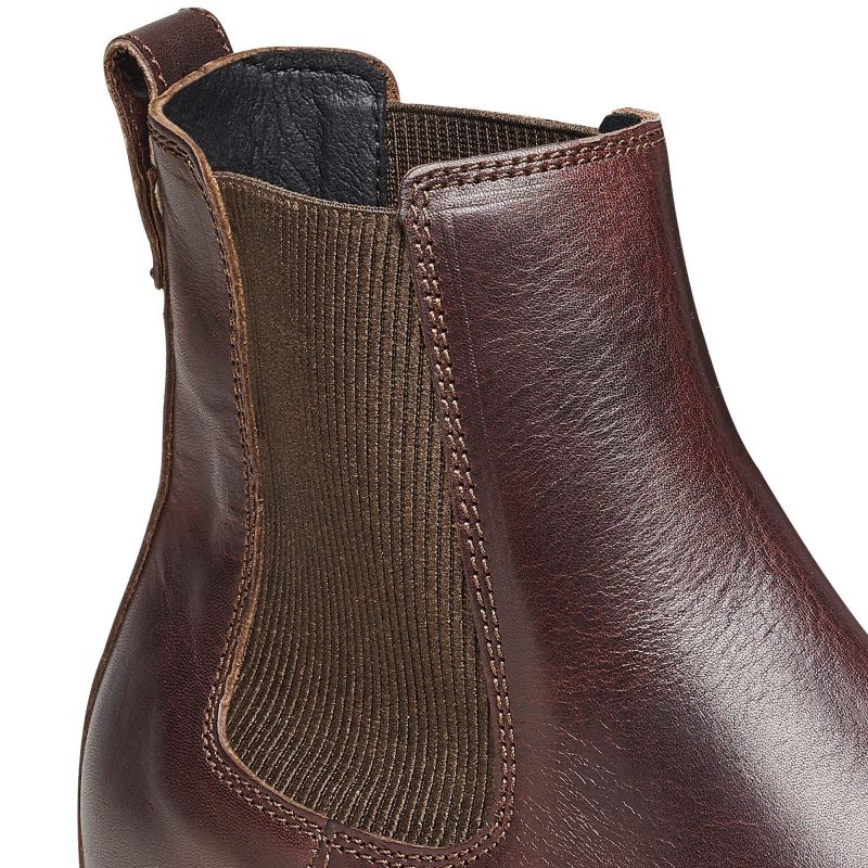 Birkenstock Highwood Slip On Mid M LENA Chocolate (1025718) utcai cipő