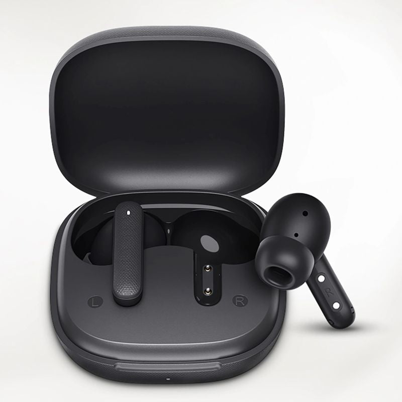 head QCY Buds TWS IPX4 Bluetooth 5.4 In-Ear Headphones - Gray szürke headsets
