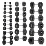 HMS Hex Pro 40 KG dumbbell fekete póló 17-66-127
