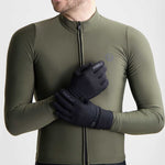 Rogelli ESSENTIAL THERMAL gloves black 2XL fekete kesztyű