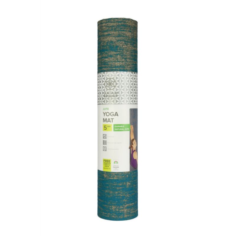 Gaiam Jute yoga mat 5mm 62905 Edzőfelszerelés