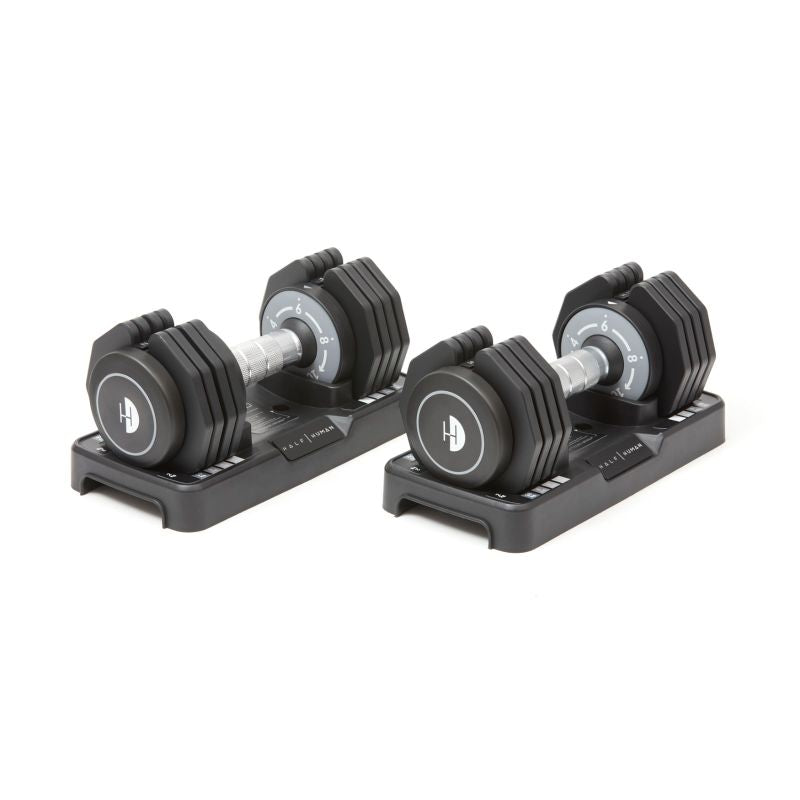 Half Human Adjustable Dumbbell 10kg fekete edzőfelszerelés SFIT-P-HH30002