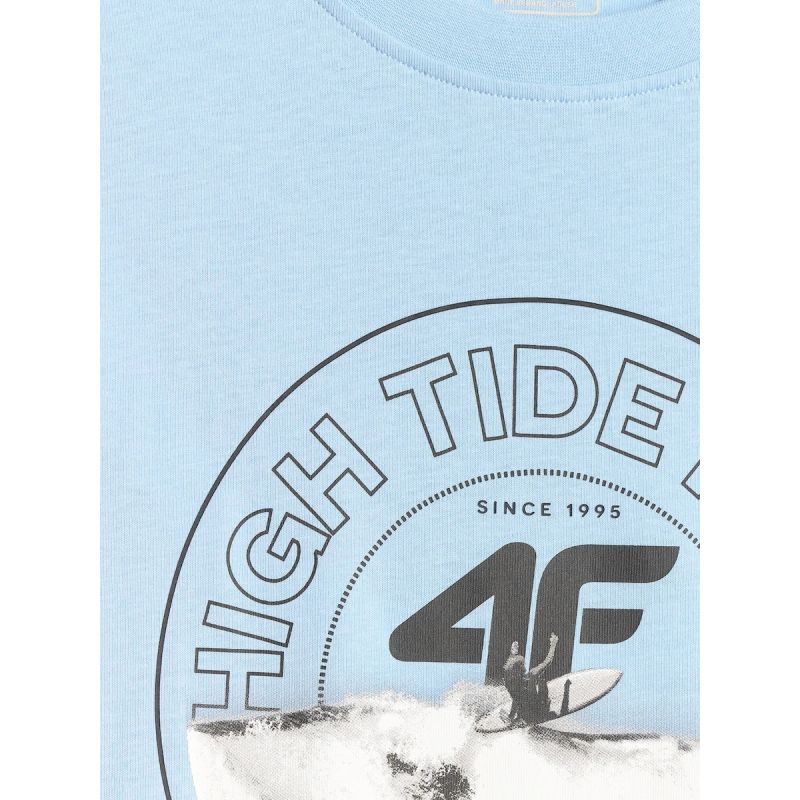 4F Men's regular printed T-shirt póló 4FRSS26TTSHM4298-34S