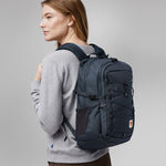Fjällräven Skule 20 Backpack Navy Oxford, Polyamide, Polyester, Polyurethane Laminate (PUL) kék hátizsák