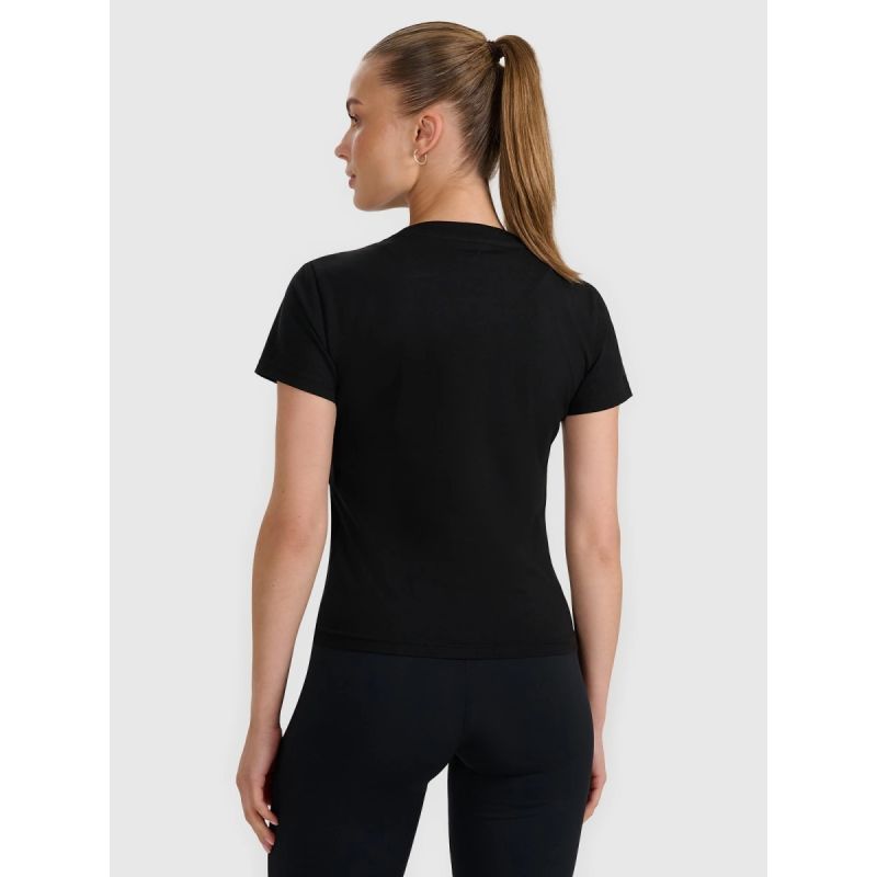 4F Women's printed T-shirt női póló 4FRAW25TTSHF3228-20S