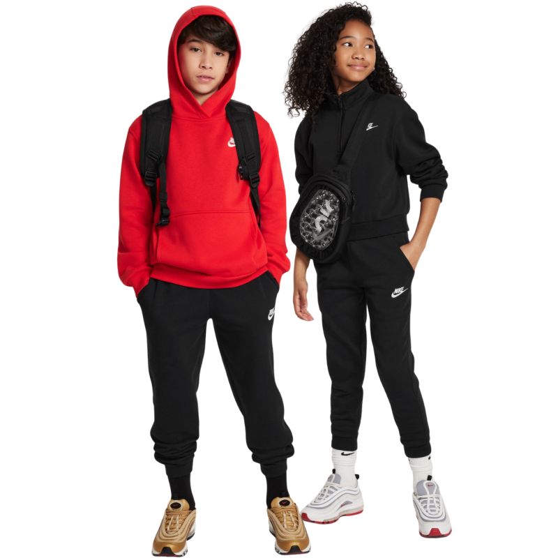 Nike Club Fleece Kids Pants Black