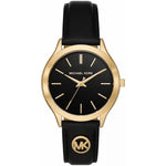 Michael Kors Slim Runway Women's Watch + BOX fekete watches