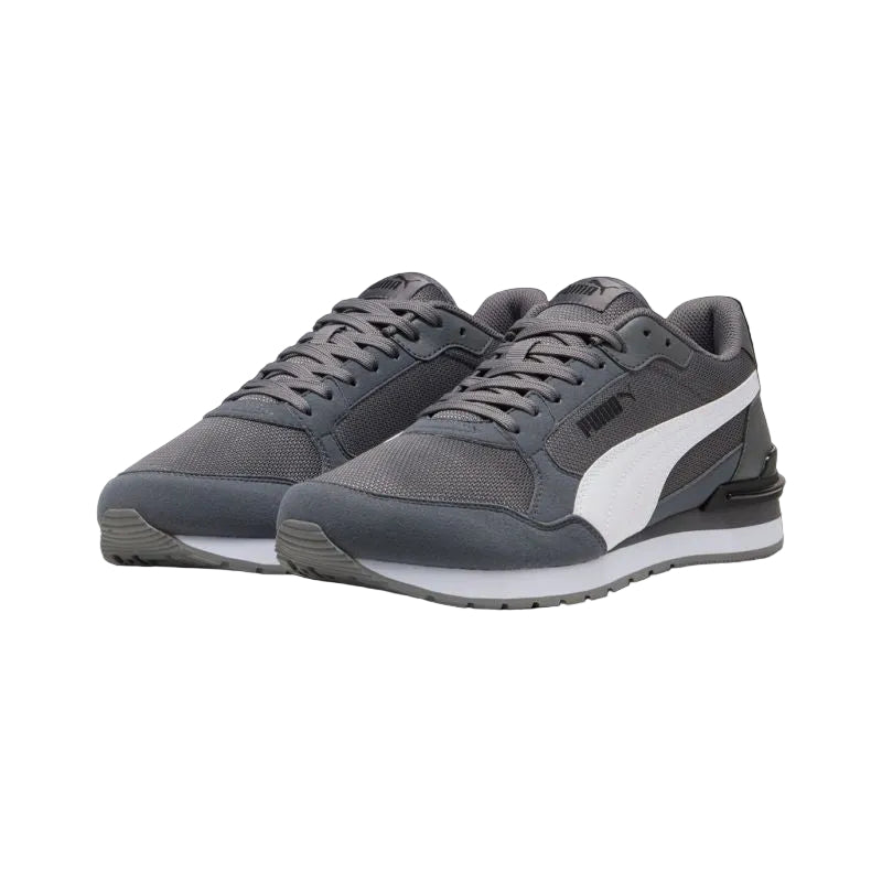 ST Runner v4 Mesh Cool Dark Gray-PUMA Wh (39966603) szürke utcai cipő