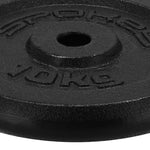 Cast iron weight 10kg Spokey Sinis H SPK-944485 10 kg súlyzó