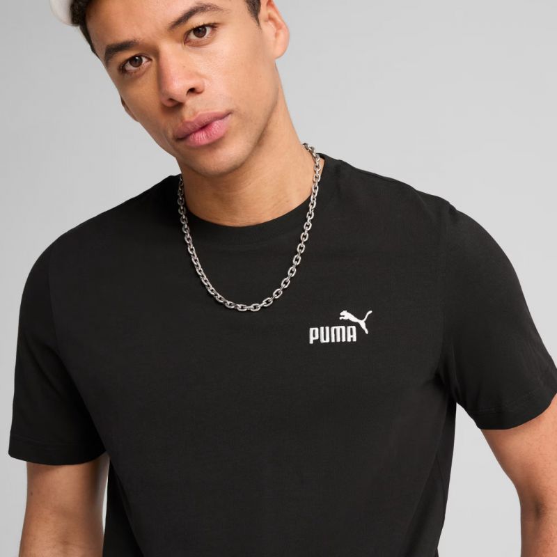 Puma Ess Small No. 1 Logo Tee 682534 fekete póló