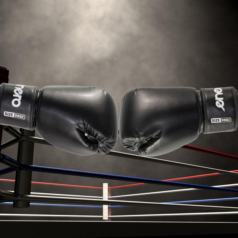 Enero Boxing Gloves Black 10oz fekete kesztyű