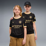 Puma Manchester City Away Replica JSY Junior Jersey fekete póló 784342-03