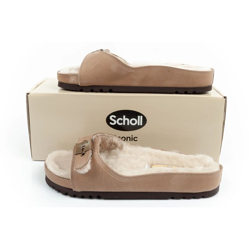 Scholl Iconic MEG Taupe W Flip Flops bézs slides