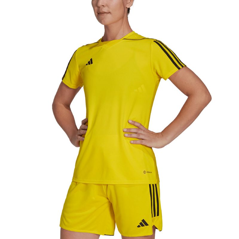 Women's adidas Tiro 23 League Jersey Yellow HR4614 2xs póló