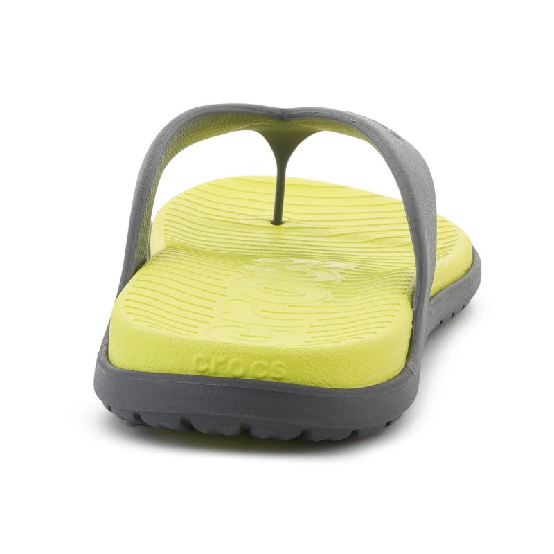 Crocs Coast Flip Slate Gray/Citrus