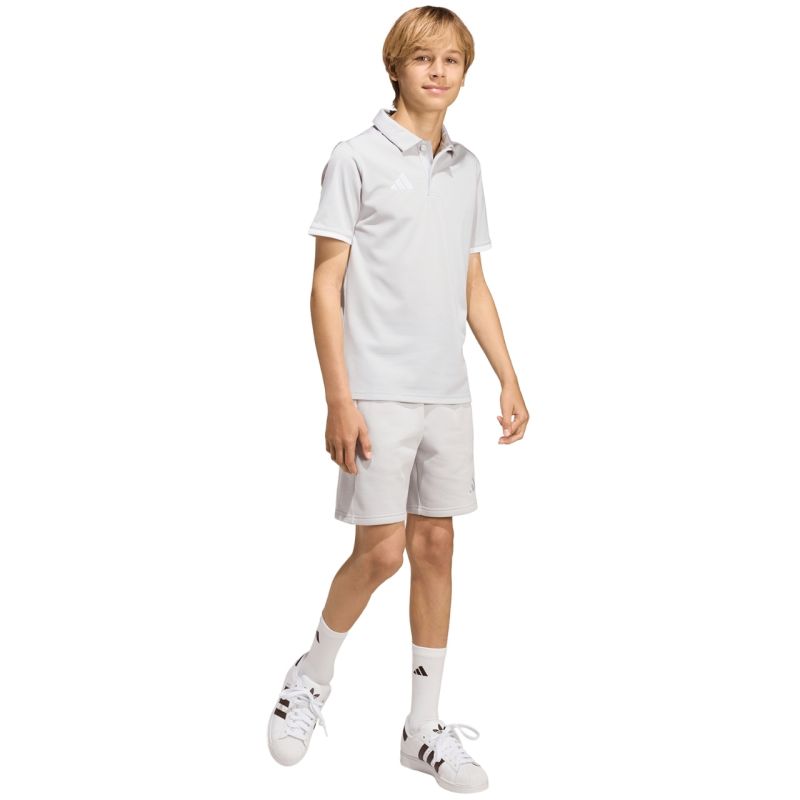 adidas Entrada 26 Light Gray Kids' T-Shirt JZ6628 104cm póló