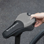 Rockbros Cover Bicycle Seat Cushion Size L - Black czarny \ l pillows and headrests, covers