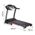 HMS Electric Treadmill fekete póló 17-19-008