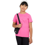 T-shirt for girls 4F F3004 dark 4FJWSS26TTSHF3004 53S rózsaszín clothing