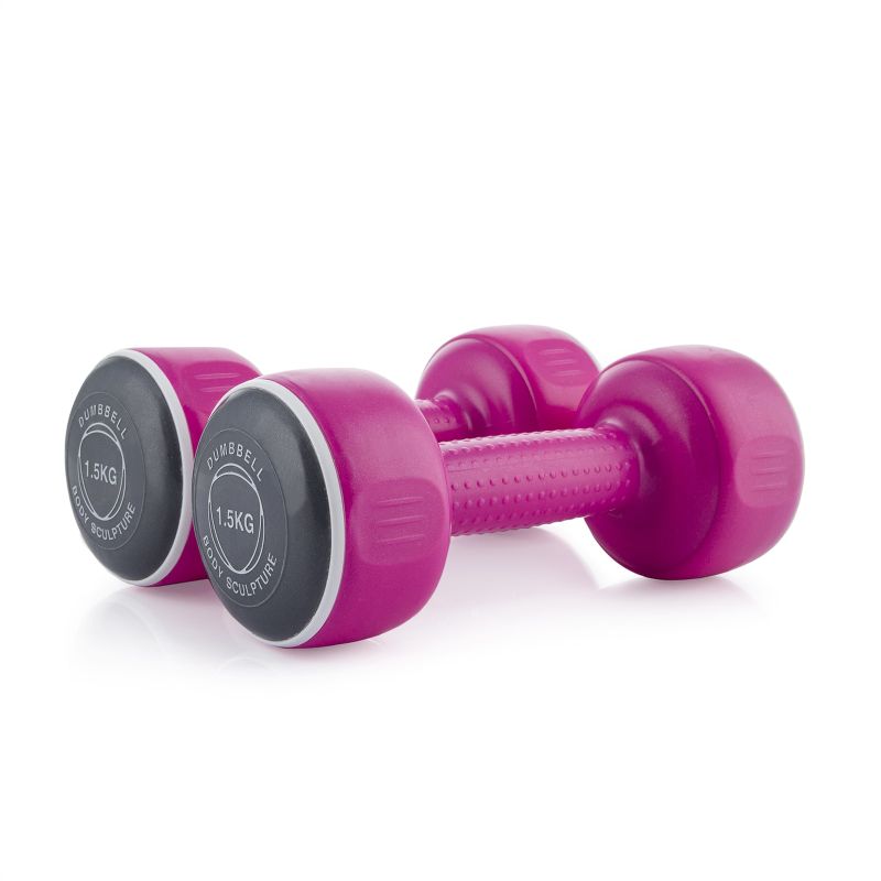 Body Sculpture SMART dumbbells 2x1.5 kg BW 108 pink rózsaszín edzőfelszerelés BW108_3KG